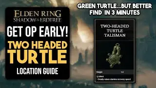 Elden Ring DLC: Where to find Two Headed Turtle Talisman Early! - NO FIGHTING