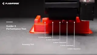 Flashforge Guider 3: Performance Display of General Test Models