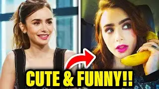 Lily Collins Being Cute And Funny! (Part 1)