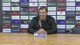 Пресс-конференция исполняющего обязанности главного тренера ФК Зоркий Камольцева Вячеслава