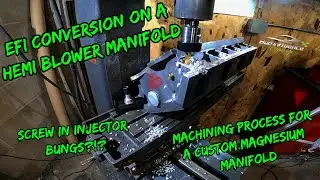 HEMI Blower Manifold EFI Conversion IN DEPTH Process, Big Tire/ No Prep Rebuild, Holley EFI