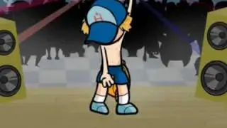 el perchita bailando tecktonik !!!!