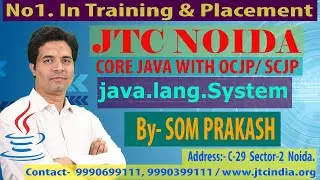 Java System Class : System.out || System.in || System.err  in Java by Som Sir