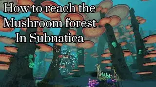 How to reach the Mushroom forest in Subnatica (Cyclops Hull and Bridge Fragments)