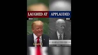 Trump vs. President Biden at the United Nations #shorts