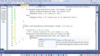 Calculator Project Part 2: Subtract Button Code