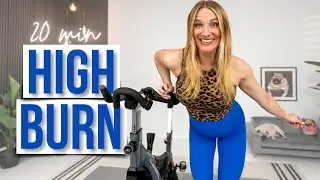 BOOSTING MOODS & BURNING FAT | 20-min Indoor Cycling Workout