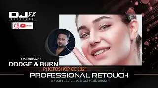 FAST & SIMPLE DODGE AND BURN - PHOTOSHOP CC 2021 RETOUCH