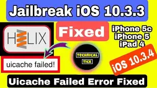 Fix uicache failed Jailbreak iOS 10.3.3 / 10.3.4
