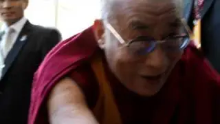 Up close with the Dalai Lama