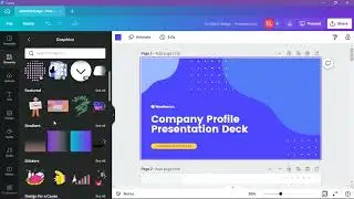 How to use of the Side Column section in Canva?