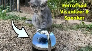 Whale Fall Upgraded Ferrofluid Speaker & Visualizer Tested ⭐ @gadgetify