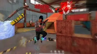 Desart Engle+M1887+Sks+Awm👽 Lone Wolf Mode Gameplay 📲 Poco x3pro Gerena Free fire 🎯