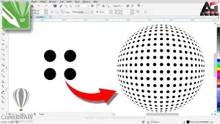 Circle lens effect in CorelDraw | Corel Draw Tutorial