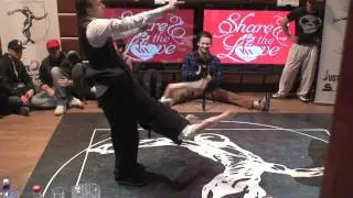 Juste Debout 2012 Ireland Locking Semi-Final Vovan & Moroz vs Pousse One & Morgan