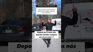 DEPOIS DE OITO ANOS MORANDO NOS ESTADOS UNIDOS COMPREI MEU CARRO NOVO . #eua #carros #usa #sonho
