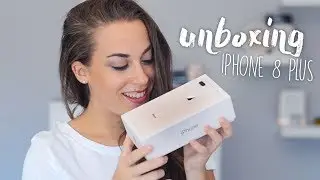 ABRIENDO MI IPHONE 8 PLUS (UNBOXING) | Noemí Collins
