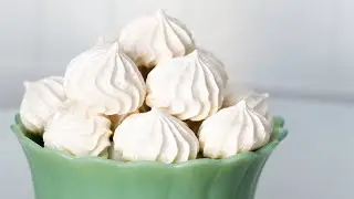 Vanilla Meringue Cookies Recipe | meringue kisses