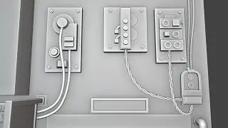 3D Modeling in Blender - Cyberpunk Street Part 6: Cables