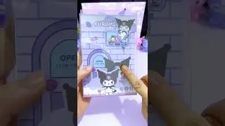 Unboxing The kuromi book #japan #shortsviral #unboxing #squishybook #short #kuromi