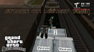 Attack on Military Train | GTA San Andreas | Kabeer Gaming Zone