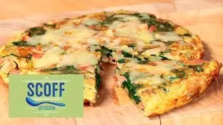 Ham & Spinach Spanish Omelette | Cooking For Kids 3