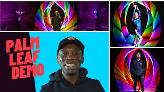 Light Painting Demo Series - Palm Leaf - Feat. @Cre8fotos.