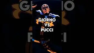 Giorno Vs Pucci | JoJos bizarre adventure #anime #jjba #jojo
