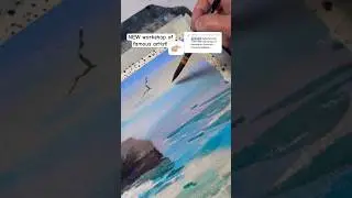 🎨 Watercolor secrets of renowned master ❤️