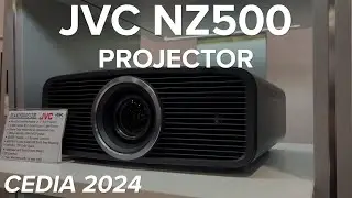 BRAND NEW JVC NZ500 Projector at CEDIA 2024! 2,000 lumen Laser, Native 4K, & more!