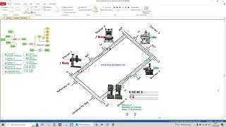 Manufacturing Assembly Line Arena Simulation Assembly Line