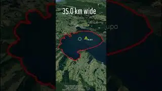 Earth's Largest Caldera; 150 Kilometers Wide