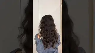just brush your wavy hair