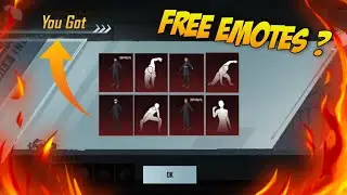 GET FREE EMOTES,OUTFITS | JUJUTSU KAISEN SKINS BGMI / PUBG MOBILE