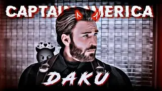 Captain America X Daku | 4K Quality | Alaric Editz