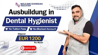 Ausbuildung in Dental Hygienist | No Tuition Fees #dentalassistant #dentalhygienist #ausbildung