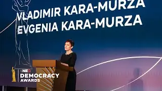 Evgenia Kara Murza Receives the Democracy Service Medal | 2024 NED Democracy Awards