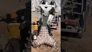 concrete pouring #shorts #shortvideo