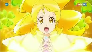 Happiness Charge Pretty Cure! - Cure Honey's transformation (Korean dub)