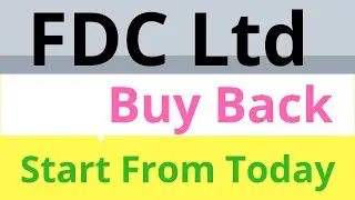 Buy Back FDC Ltd