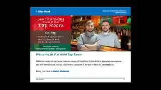 Tap Room Meeting: VMware and StarWind Virtual SAN: from Two, to Infinity and Beyond