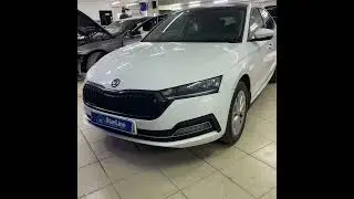 На новую Skoda Octavia установили автосигнализацию StarLine S96 V2 со встроенным модулем GSM