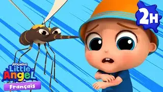 Un moustique m’a piqué le bras! | Comptines avec Bébé Louis | Little Angel Français