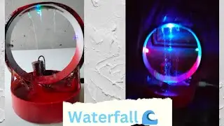 How To Build a Beautiful waterfall 🌊 Very Easy // কিভাবে একটি সুন্দর জলপ্রপাত তৈরি করবেন 🌊 খুব সহজ