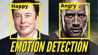 Emotion Detection -Python Project using Machine Learning & OpenCV - with code (Face Expressions)