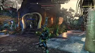 ESO Argonian throne build