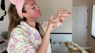 Honest Beauty Prime + Perfect Mask with Superfruits & Shea Butter   VEGAN   Paraben Free,dermatologs
