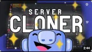 {2023 8 August}How to clone any discord server