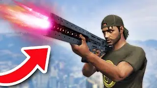 THE RAILGUN MIGHT BE MY NEW FAVORITE WEAPON! | GTA 5 THUG LIFE 