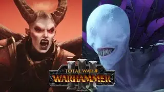 Валькия Кровавая VS Вилич Проклятый: Total War Warhammer 3 Immortal Empires ​ PvP кампания 1на1 #5